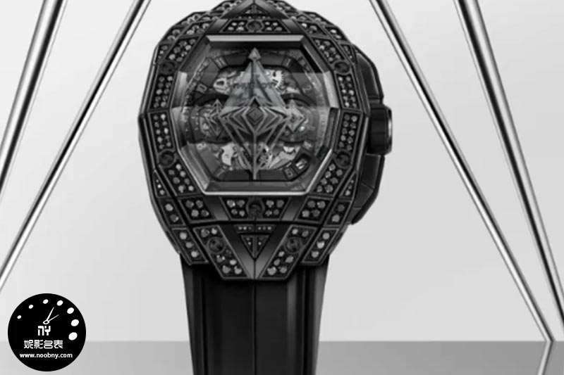 Hublot Spirit of Big Bang Sang Bleu 全黑镶嵌限量版腕表测评