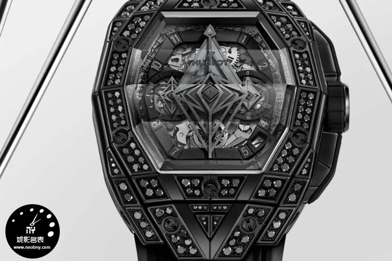 Hublot Spirit of Big Bang Sang Bleu 全黑镶嵌限量版腕表测评